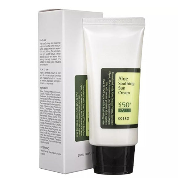 Crema calmanta aloe vera SPF50+ 50ml - Cosrx