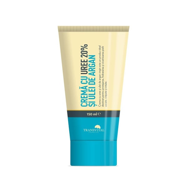 Crema cu uree 20%  si ulei de argan 150ml - Quantum Pharm