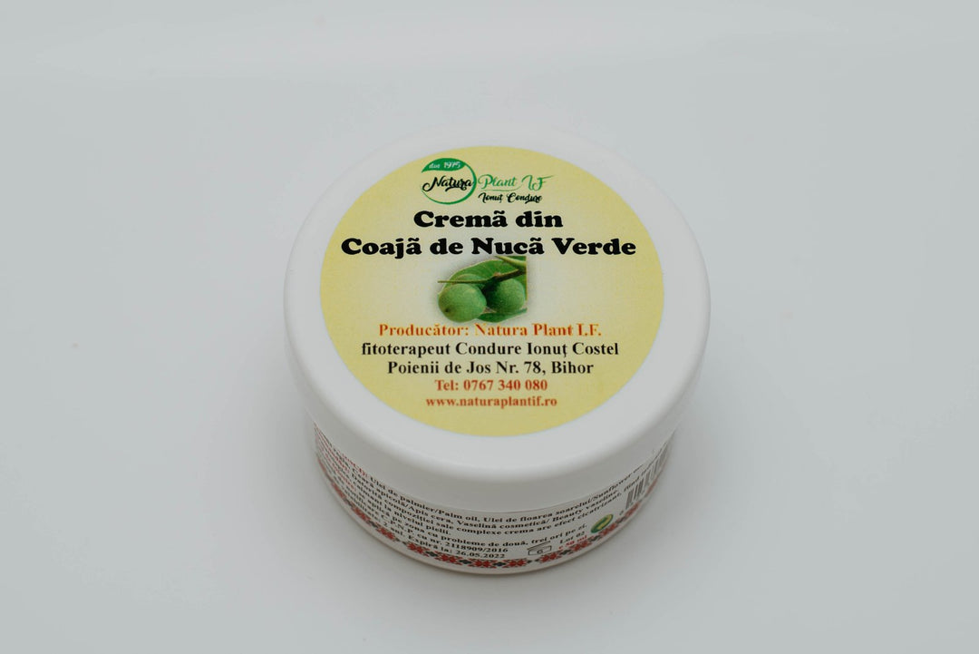 Crema din coaja de nuca verde 50ml - Natura Plant Poieni