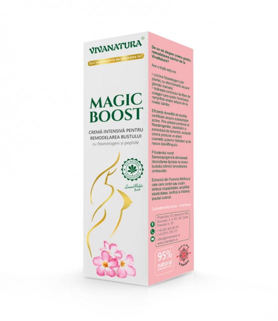 Crema intensiva pt.remodelarea bustului 145ml - Vivanatura