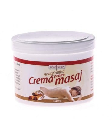 Crema pentru masaj (scortisoara) 500ml - Interherb