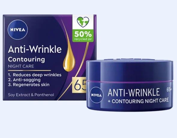 Crema noapte antirid redefinirea fetei 65+ 50ml - Nivea