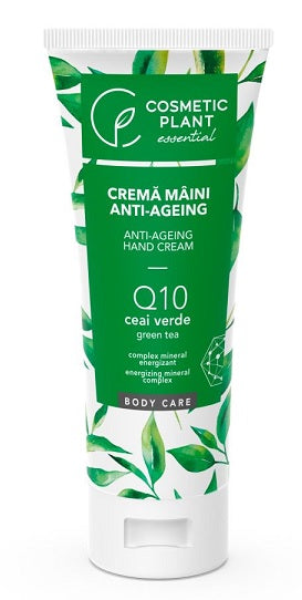 Crema pentru maini cu Q10 + ceai verde + mineral complex 100 ml-CSMP.00235