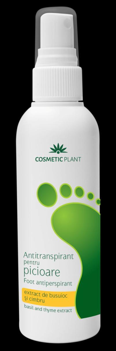 Lotiune antitranspirant picioare 100ml - Cosmeticplant
