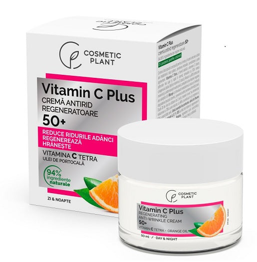 Vit.c plus crema antirid regeneratoare 50+ 50ml - Cosmeticplant