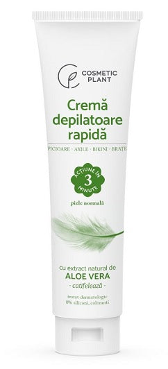 Crema depilatoare rapida+aloe vera 150ml - Cosmeticplant