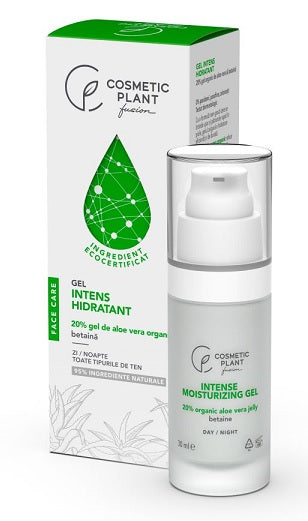 Face care gel intens hidratant aloe 30ml - Cosmeticplant
