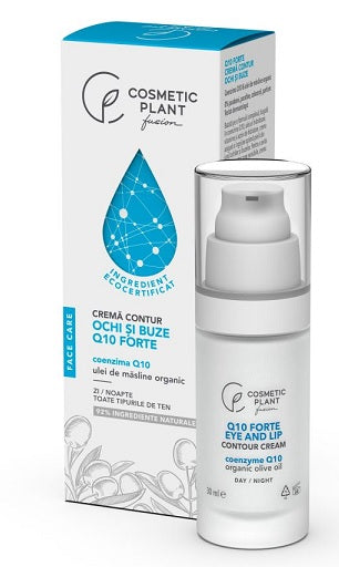 Face care crema contur ochi&buze q10 30ml - Cosmeticplant