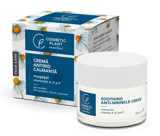 Face care crema antirid calmanta musetel 50ml - Cosmeticplant
