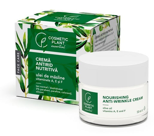 Face care crema antirid nutr.ulei masline 50ml - Cosmeticplant