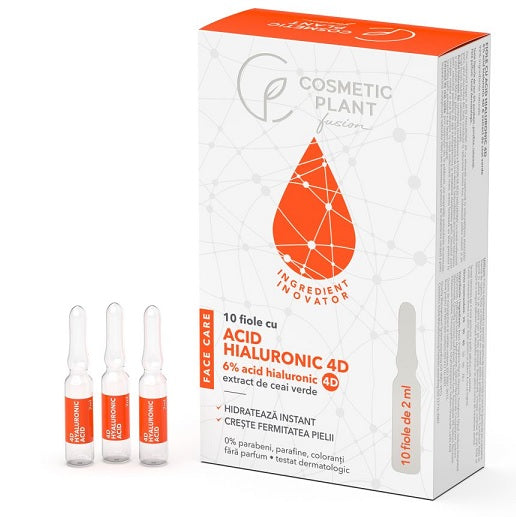 Face care fiole cu acid hyaluronic 4d 10buc - Cosmeticplant