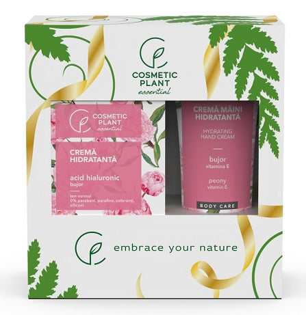 Set cadou essential cr.hid.bujor 50ml+cr.maini bujor 100ml - Cosmeticplant
