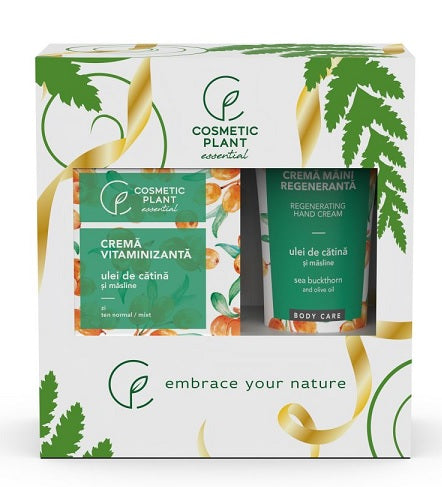 Set cadou essential cr.vitam.zi 50ml+cr.maini catina 100ml - Cosmeticplant