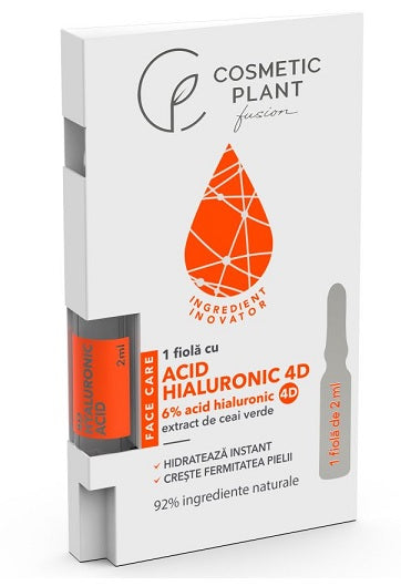 Face care fiole cu acid hialuronic 4d 2ml*16buc - Cosmeticplant