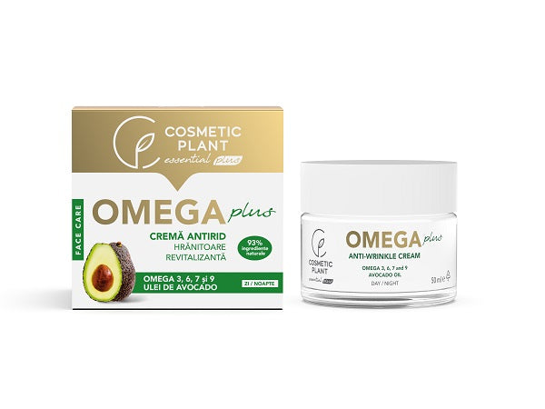Omega plus crema antirid hran&revit zi/noapte 50ml - Cosmeticplant