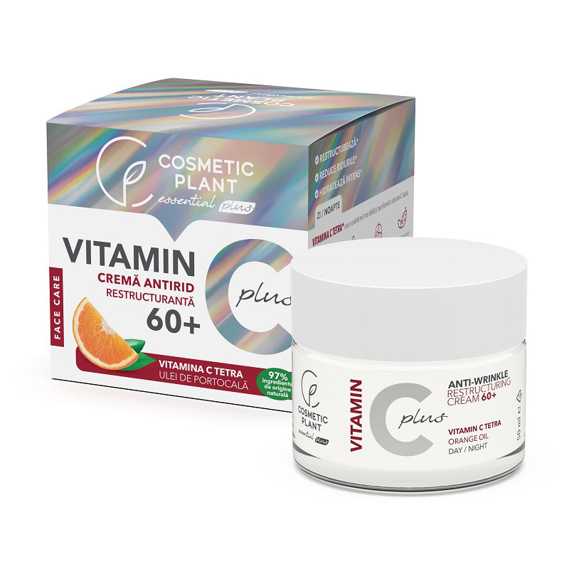 Vit.c plus crema antirid restructuranta 60+ 50ml - Cosmeticplant