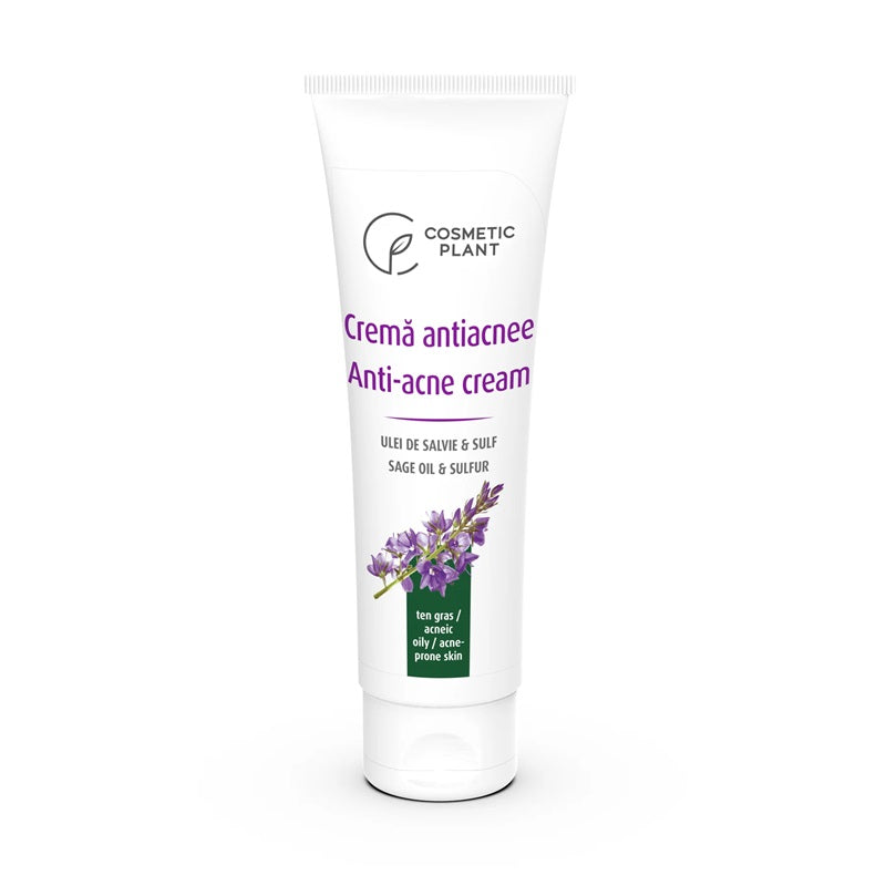 Crema antiacnee salvie sulf 50ml - Cosmeticplant