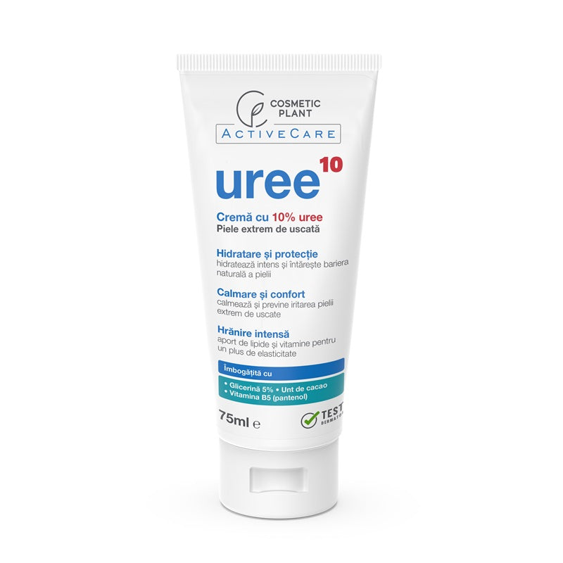Crema cu uree 10% piele extrem de uscata 75ml - Cosmeticplant