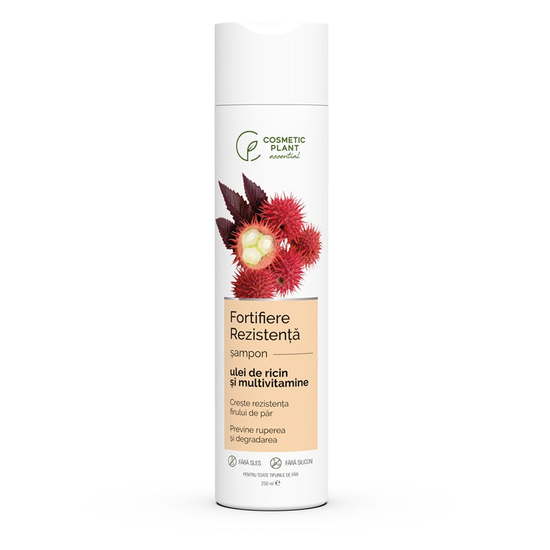 Sampon ulei ricin multivitamine fortifiere rezistenta 250ml - Cosmeticplant