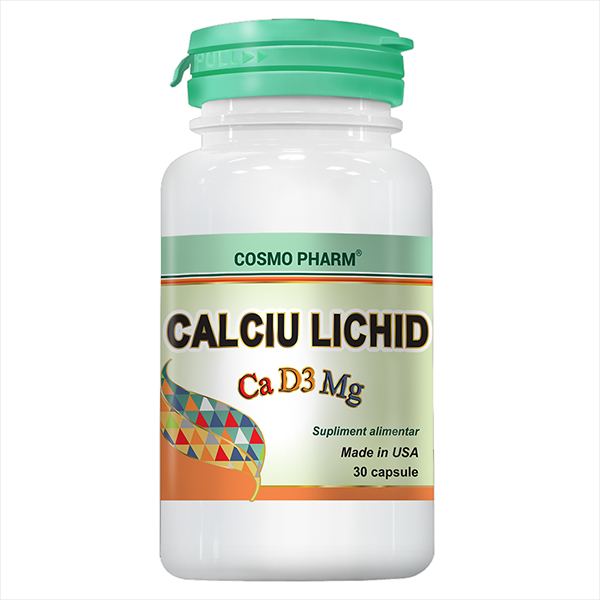 Ca-mg-vit d lichid 30cps - Cosmo Pharm