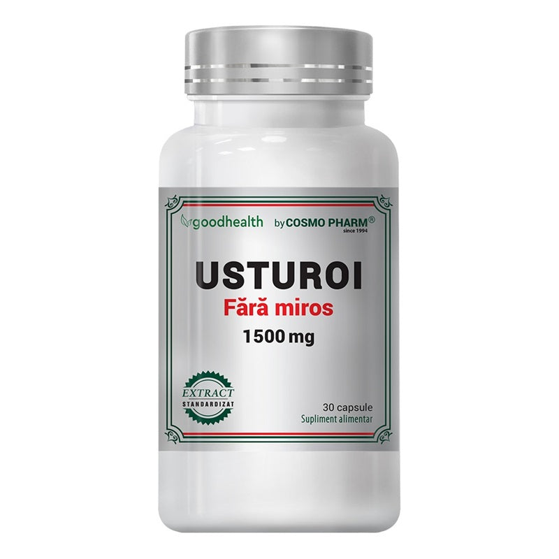 Usturoi fara miros 1500mg 30cps - Cosmo Pharm - Premium