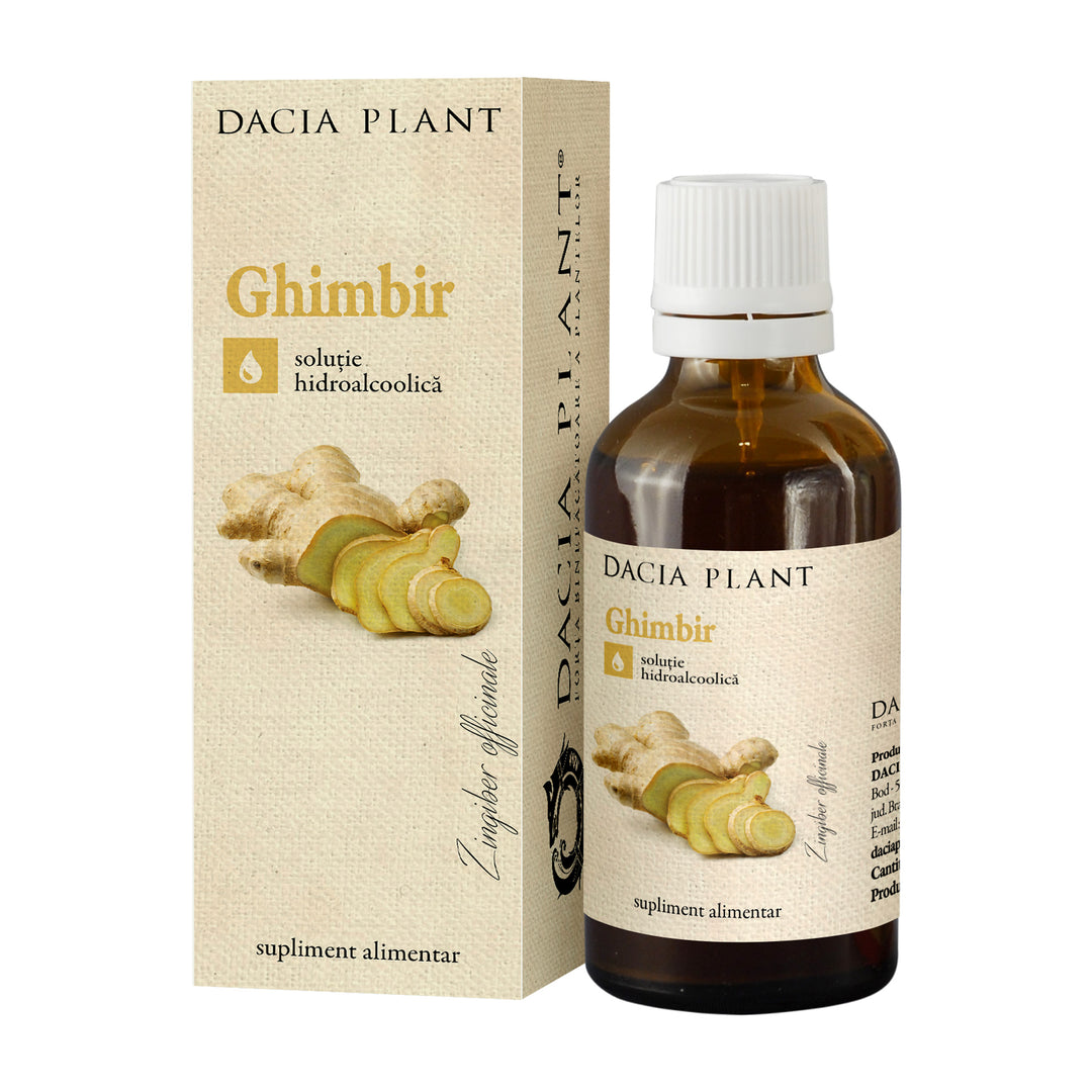 Tinctura ghimbir 50ml - Dacia Plant