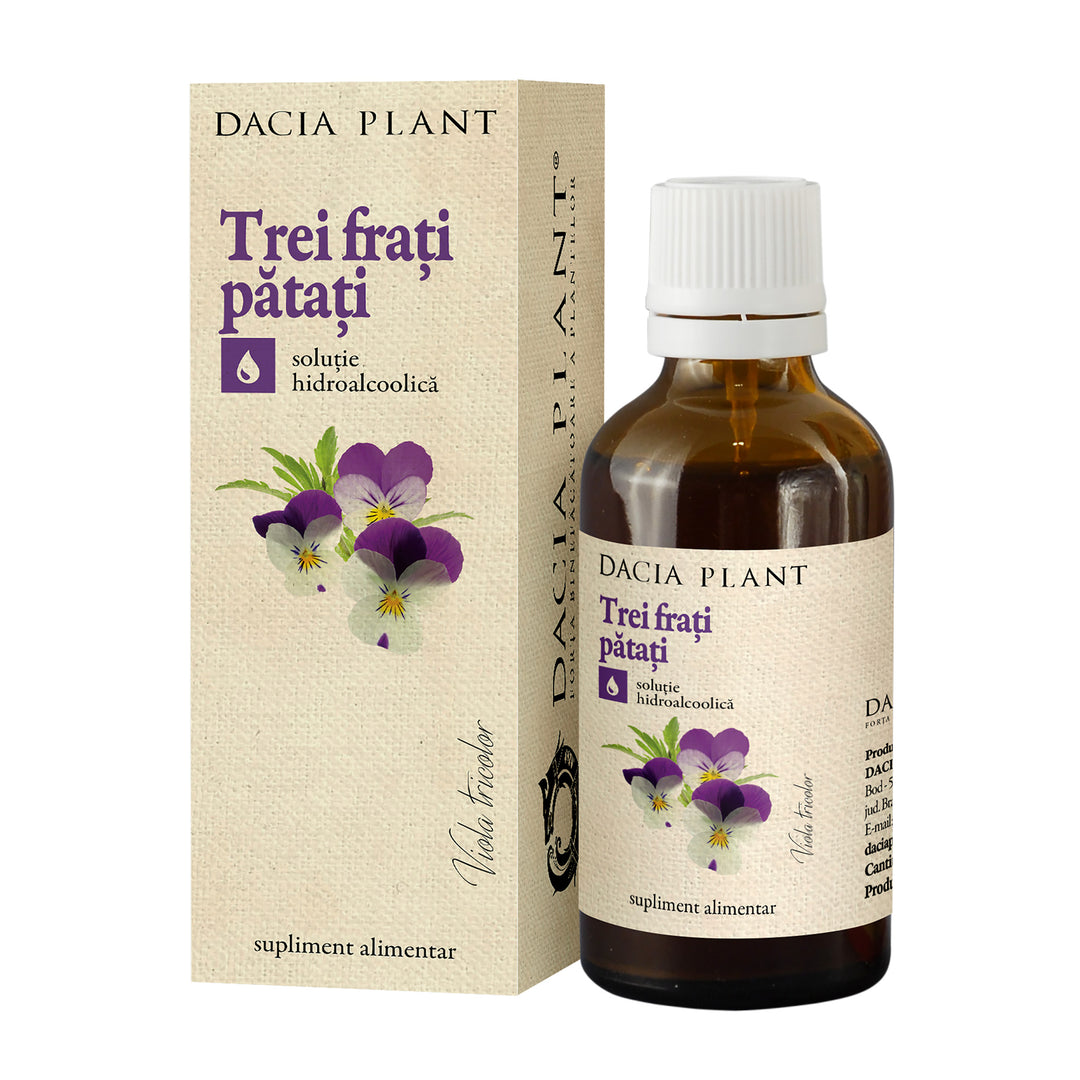 Tinctura trei frati patati 50ml - Dacia Plant