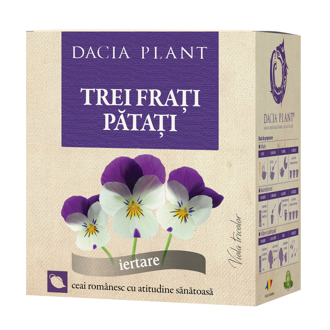 Ceai de trei frati patati 50gr - Dacia Plant