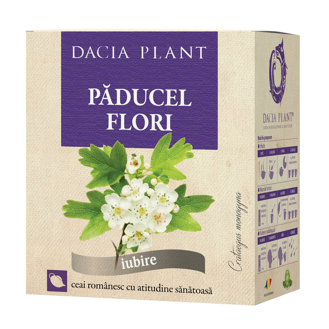 Ceai de paducel flori 50gr - Dacia Plant