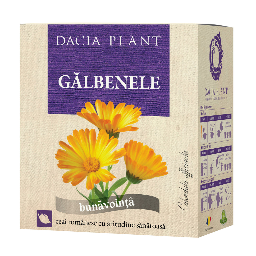 Ceai de galbenele 50gr - Dacia Plant