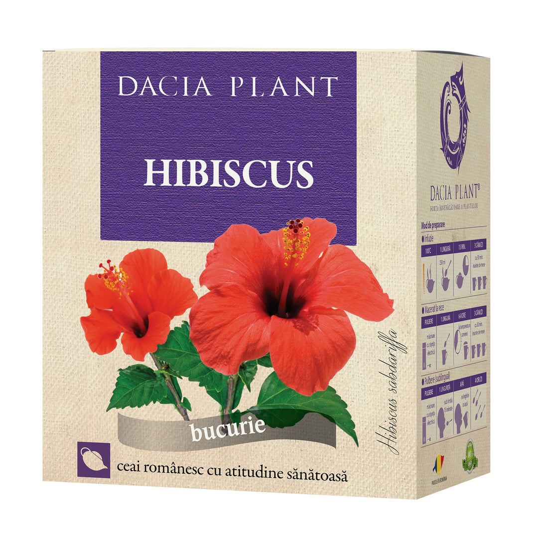 Ceai de hibiscus 50gr - Dacia Plant