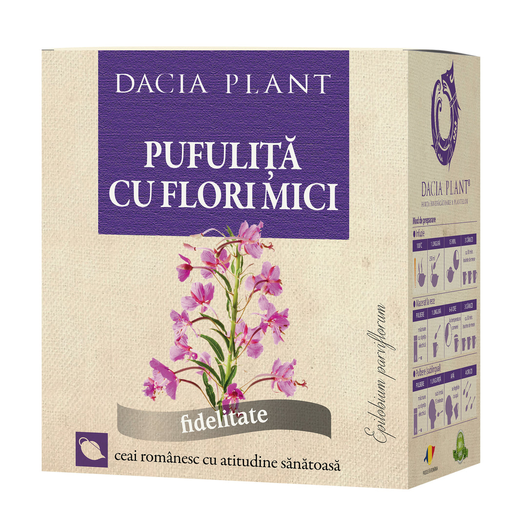 Ceai de pufulita flori mici 50gr - Dacia Plant