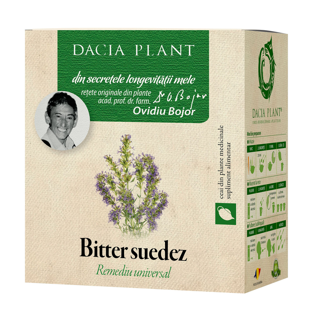 Ceai de bitter suedez 50gr - Dacia Plant