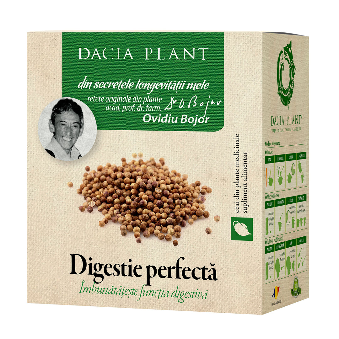Ceai pentru digestie perfecta 50gr - Dacia Plant