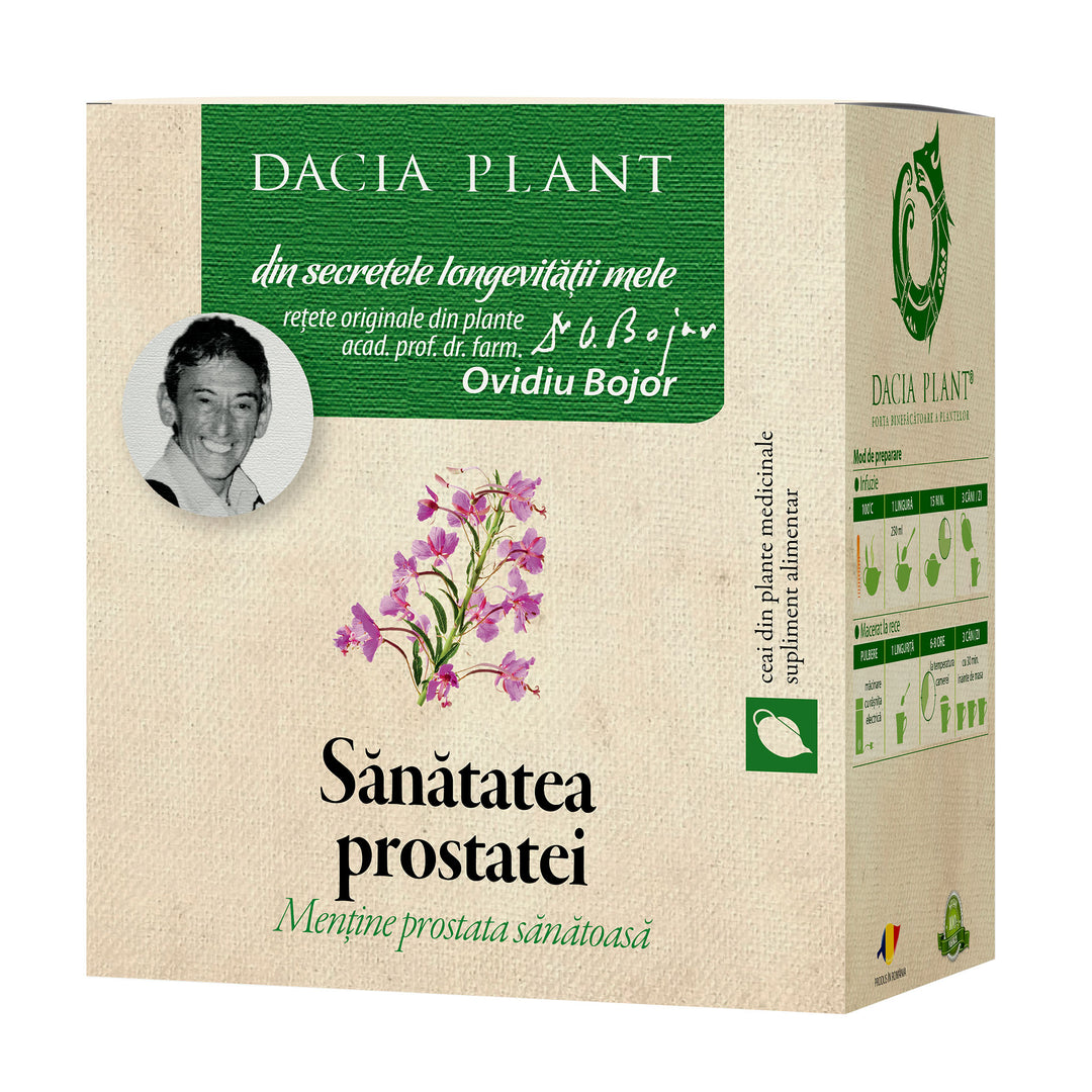 Ceai pentru sanatatea prostatei 50gr - Dacia Plant