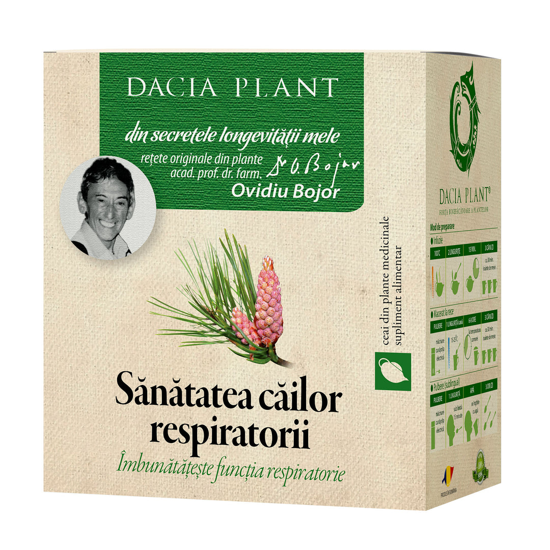 Ceai pentru sanatatea cailor respiratorii 50gr - Dacia Plant