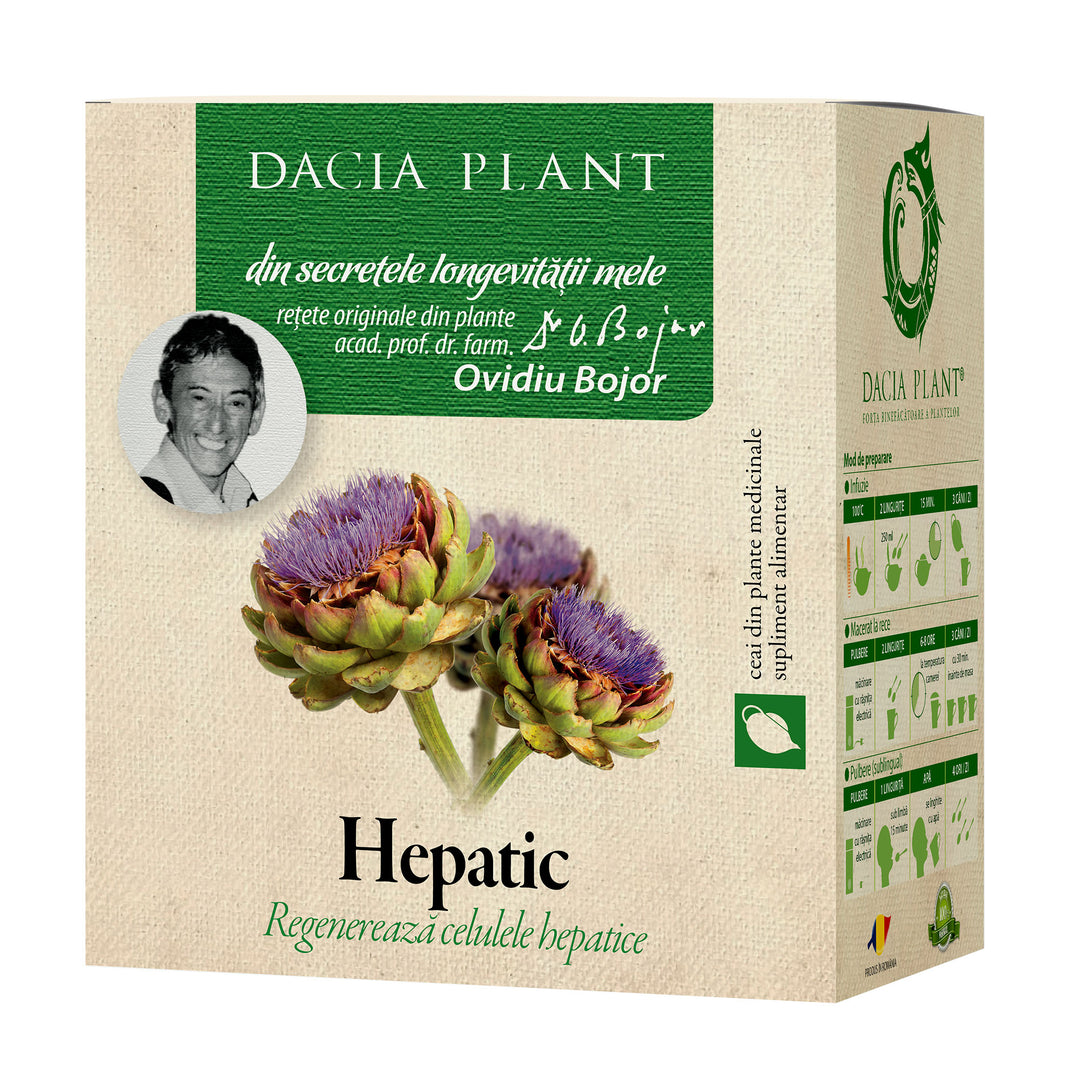 Ceai hepatic 50gr - Dacia Plant