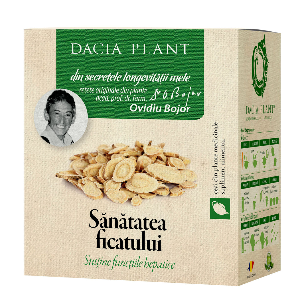 Ceai pentru sanatatea ficatului 50gr - Dacia Plant