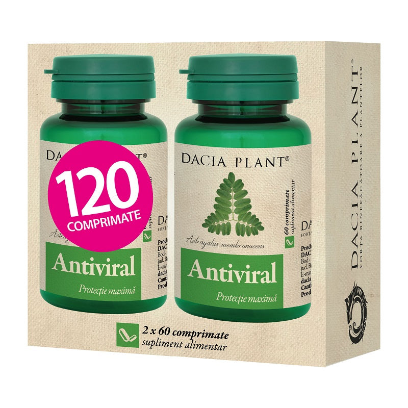 Antiviral 120cpr (2*60cpr pch) - Dacia Plant