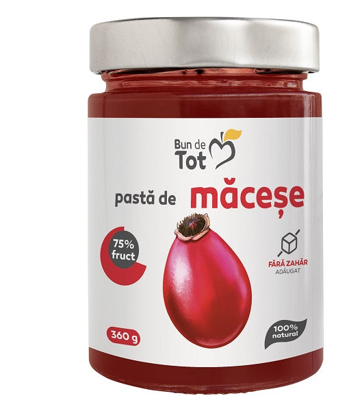 Pasta de macese fara zahar 360gr - Dacia Plant