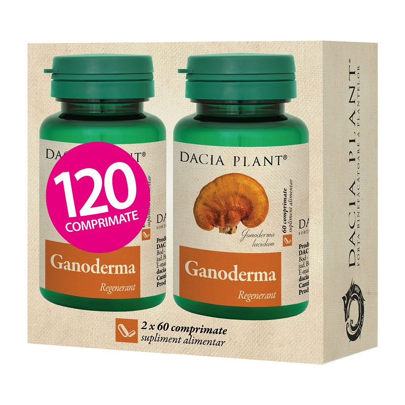 Ganoderma 120cpr (2*60cpr pch) - Dacia Plant