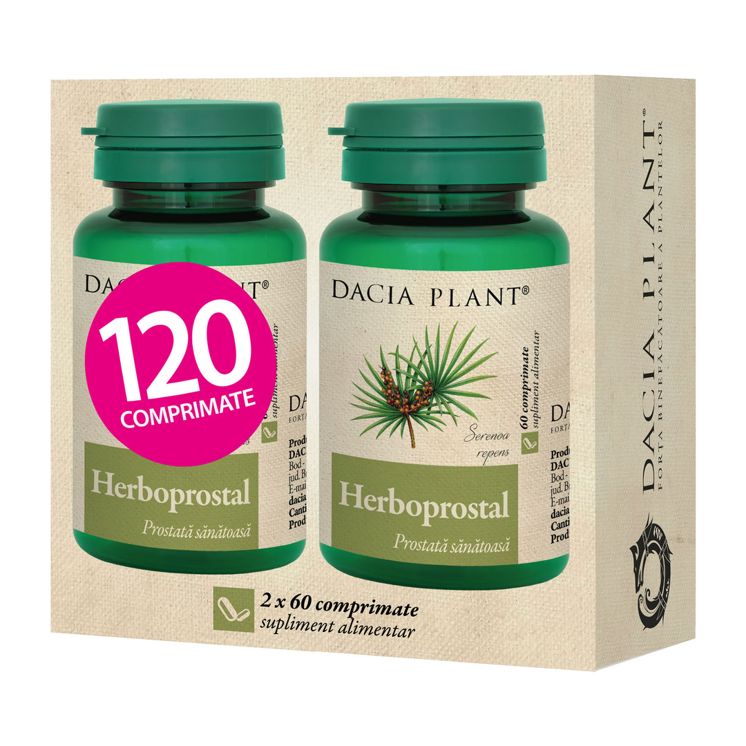 Herboprostal 120cpr (2*60cpr pch) - Dacia Plant