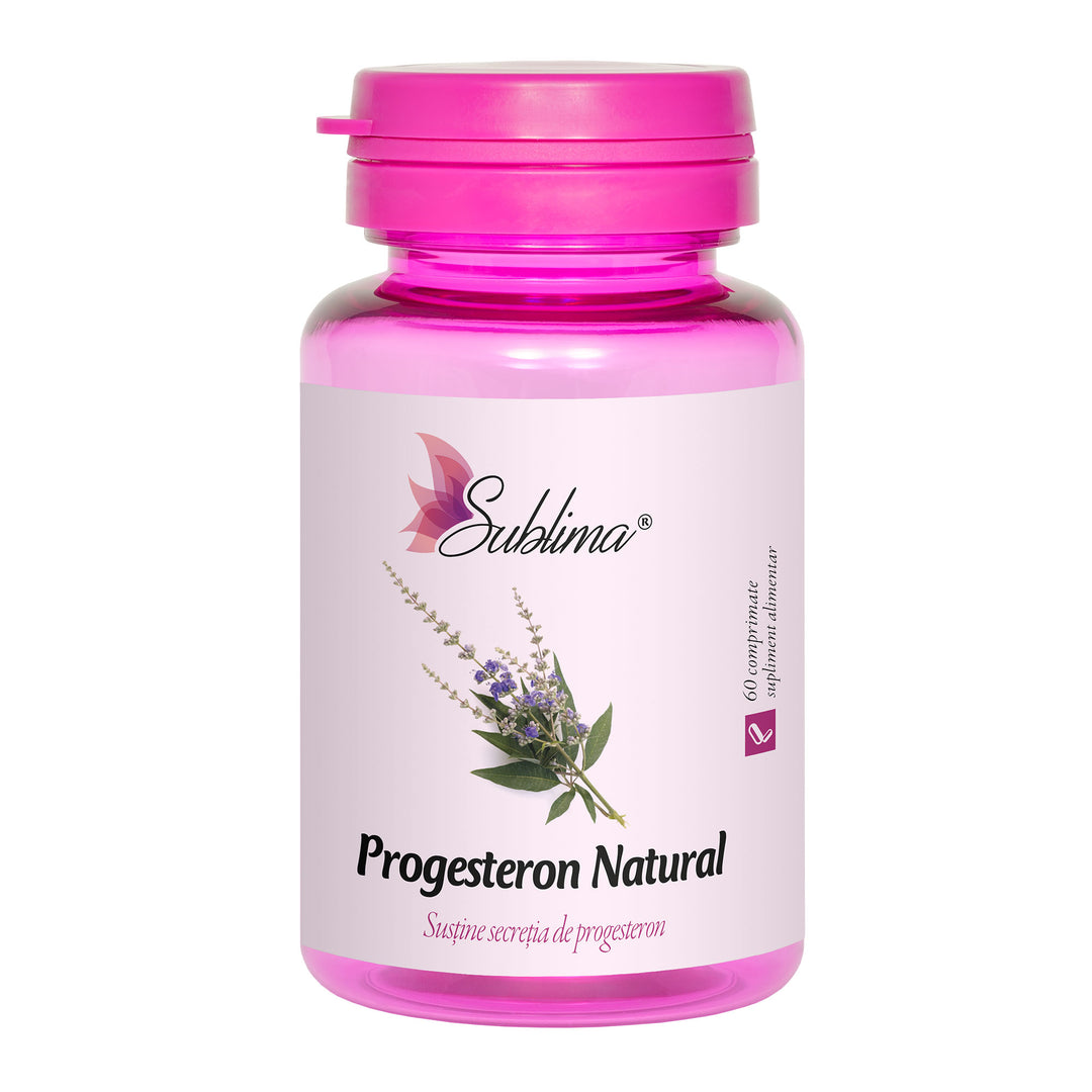 Sublima progesteron natural 60cpr - Dacia Plant