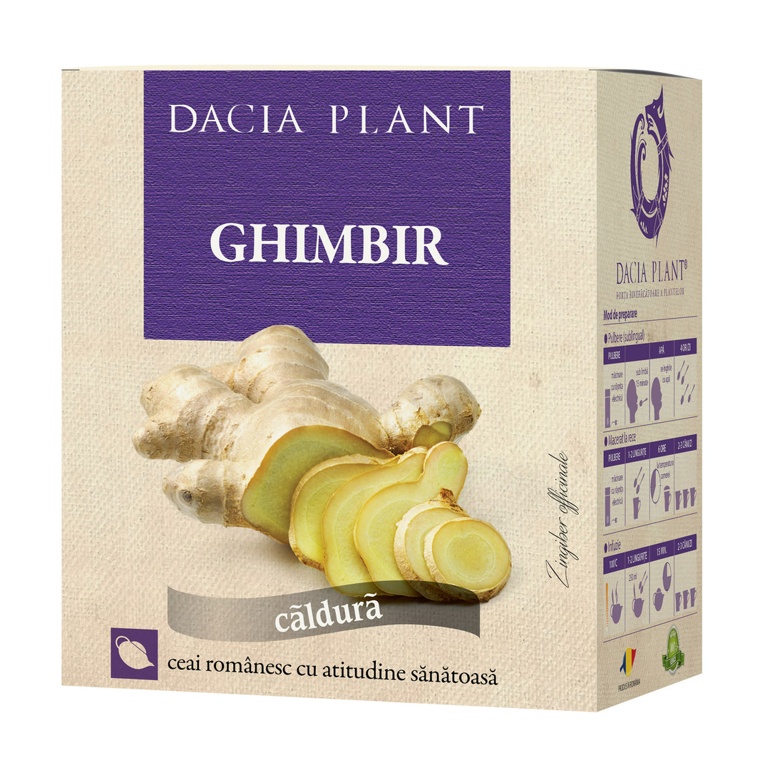 Ceai de ghimbir 50gr - Dacia Plant