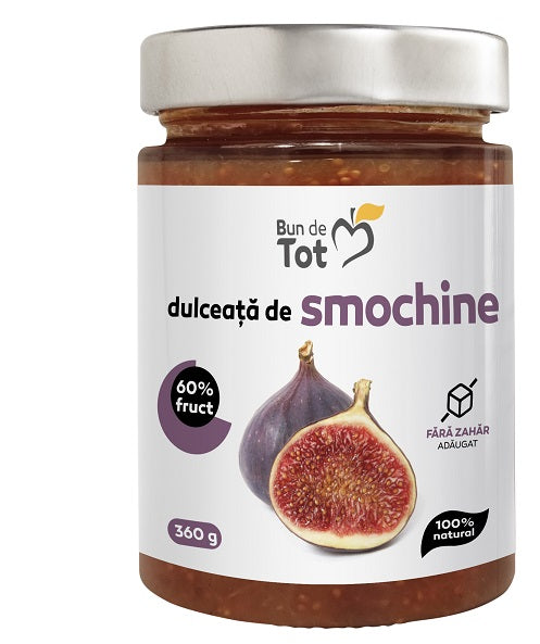 Dulceata de smochine fara zahar 360gr - Dacia Plant