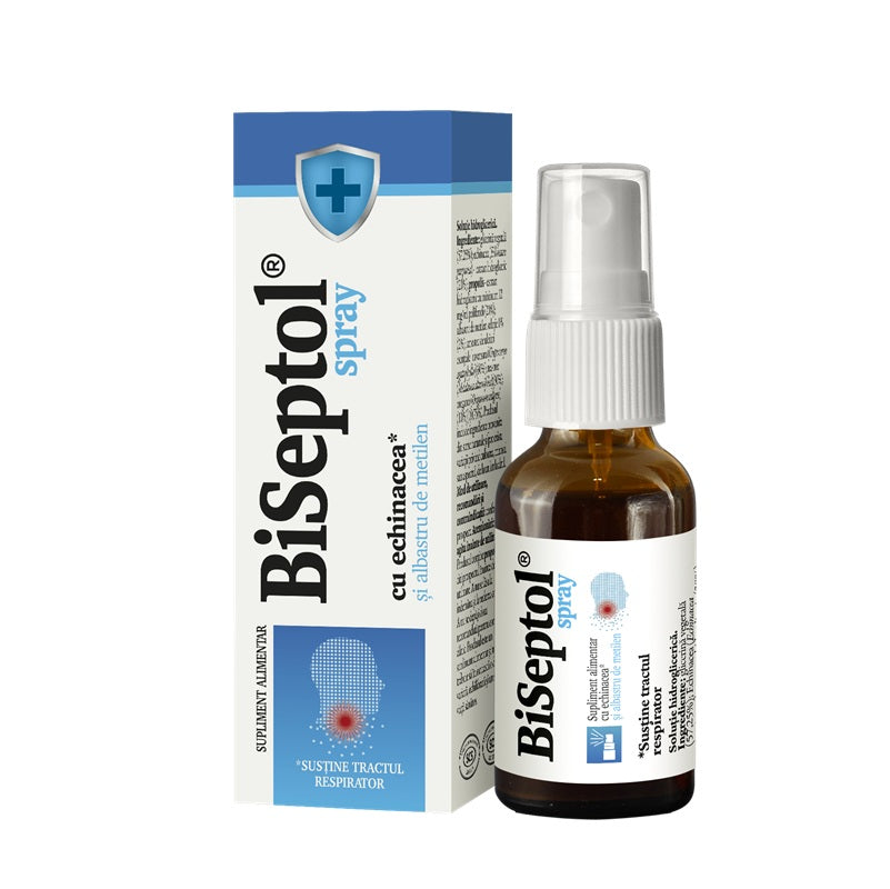 Biseptol cu echinacea si albastru de metilen spray 20ml - Dacia Plant