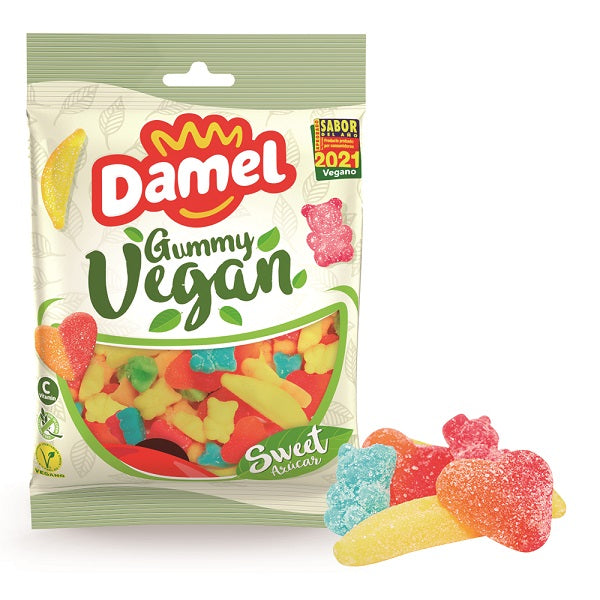 Jeleuri gumate cu glazura 100% vegane 80gr - Damel Group