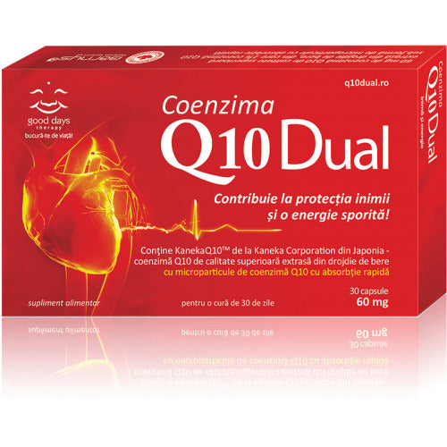 Coenzima Q10 Dual 60 mg 30 capsule - Good Days Therapy