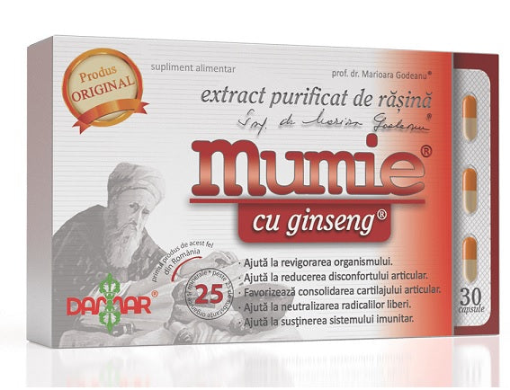 Mumie-extract rasina + ginseng 30cps-DAMG.00020