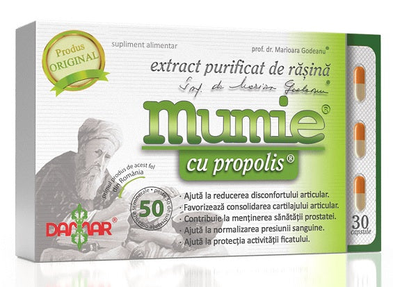 Mumie-extract rasina + propolis 30cps-DAMG.00024